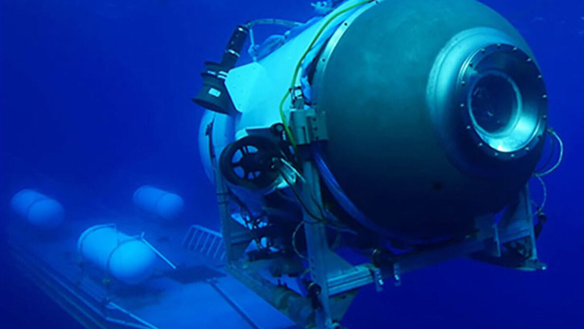 Den Forsvundne Titan-ubåd ved Titanic